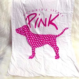 Victoria’s Secret PINK Giant Polka Dot Dog Vintage Laundry Bag NWOT